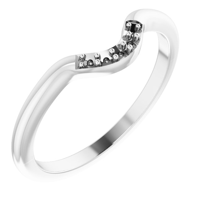 Accented Engagement Ring or Band