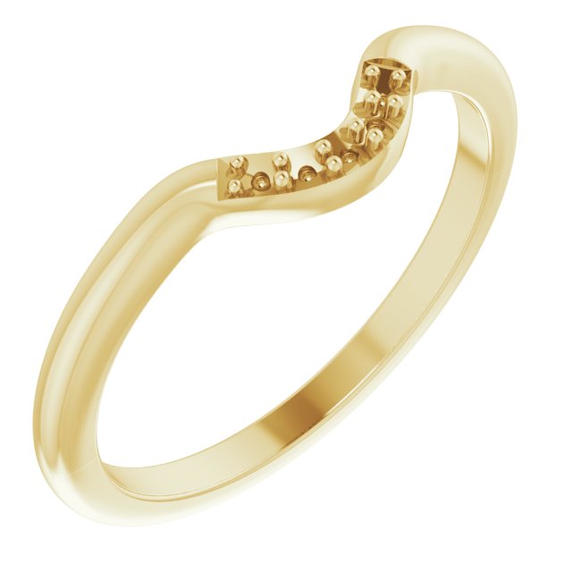 Accented Engagement Ring or Band