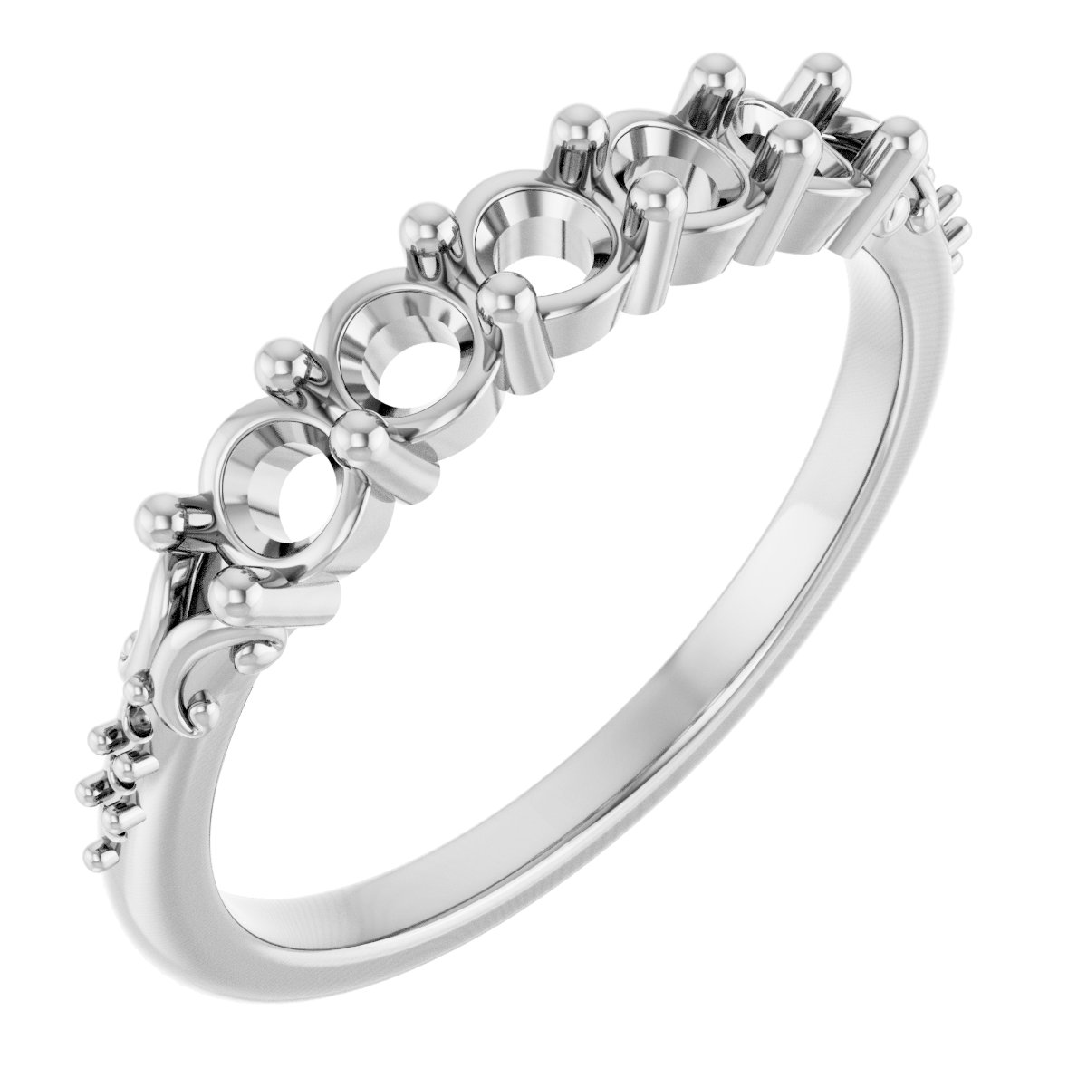 Five-Stone Anniversary Band