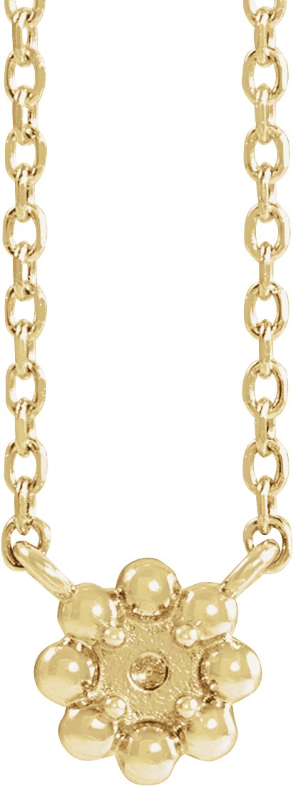 Accented Beaded Necklace or Center