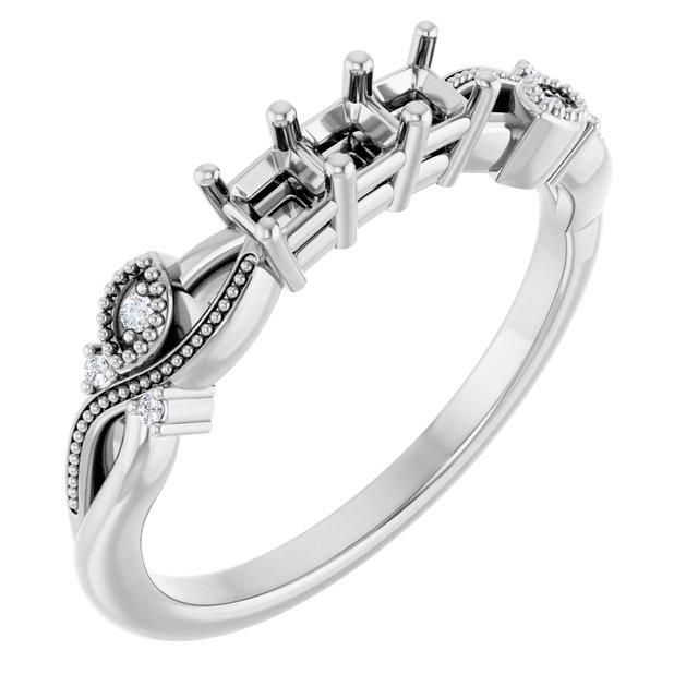 14k White Gold