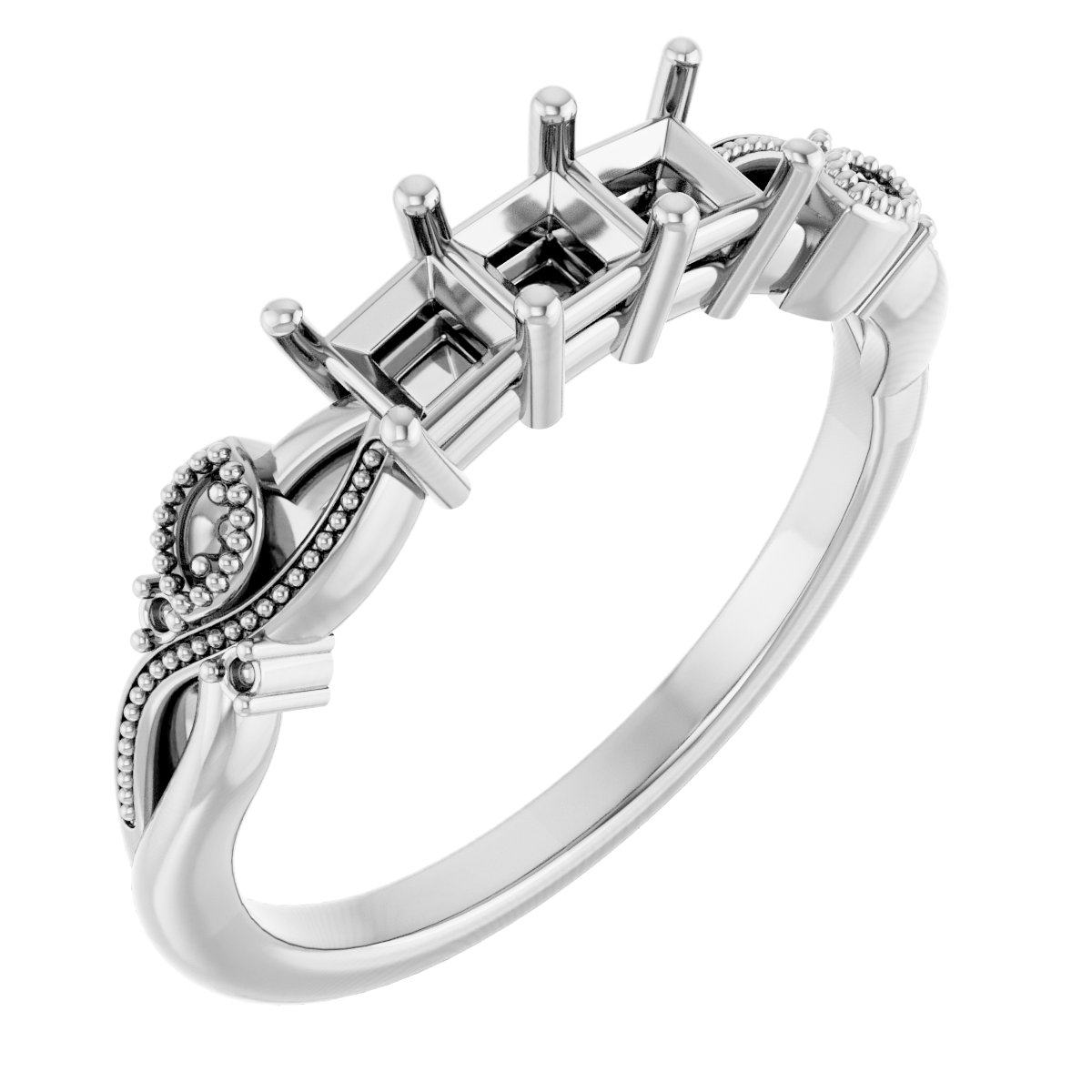 Three-Stone Anniversary Band