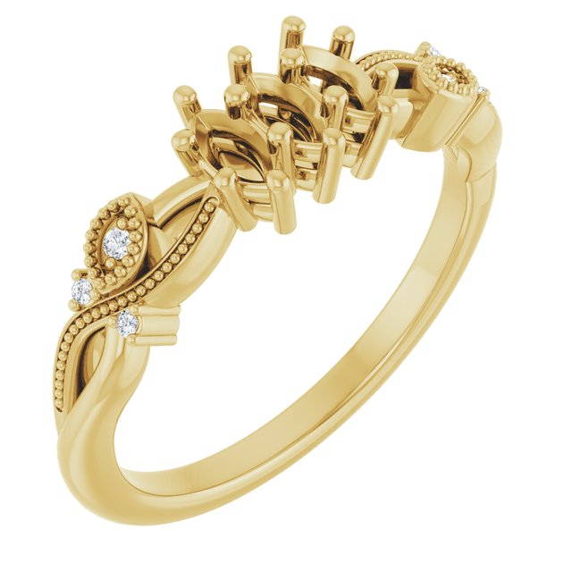 14k Yellow Gold