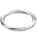 Sterling Silver Hinged Bangle 7