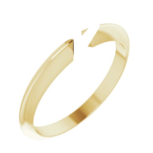 Lightweight Solitaire Engagement Ring