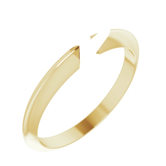Lightweight Solitaire Engagement Ring