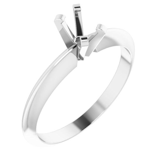 Lightweight Solitaire Engagement Ring