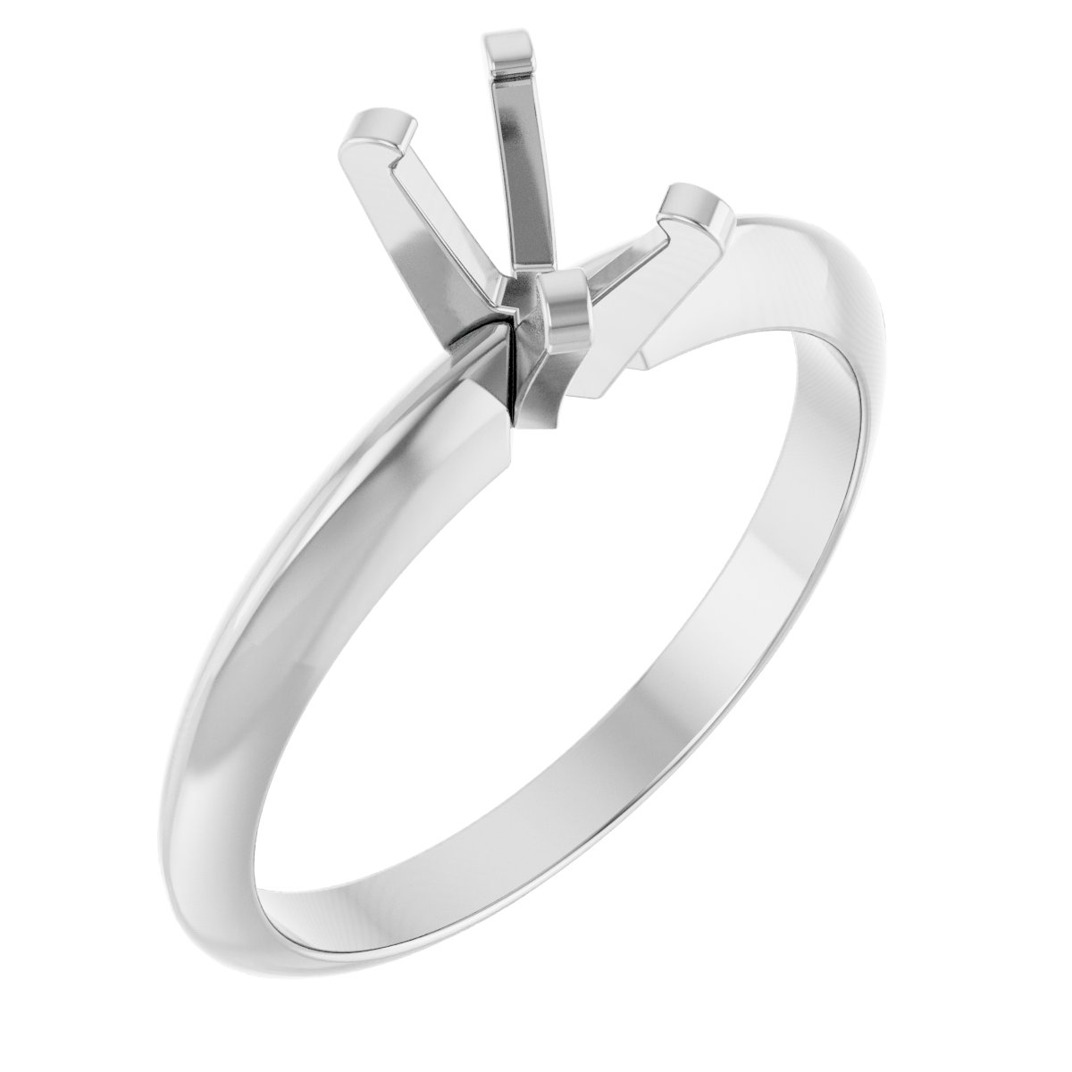 Lightweight Solitaire Engagement Ring