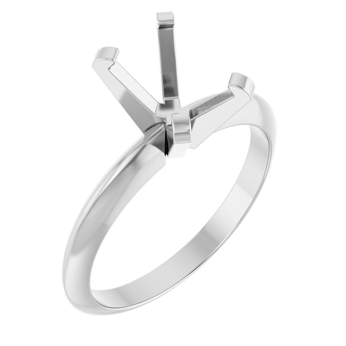 Lightweight Solitaire Engagement Ring