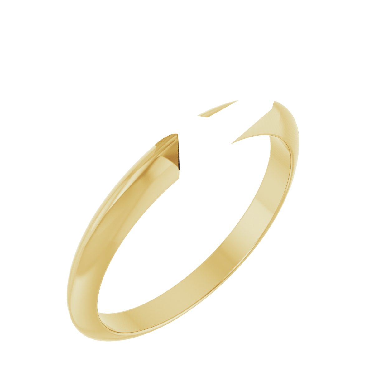 Lightweight Solitaire Engagement Ring