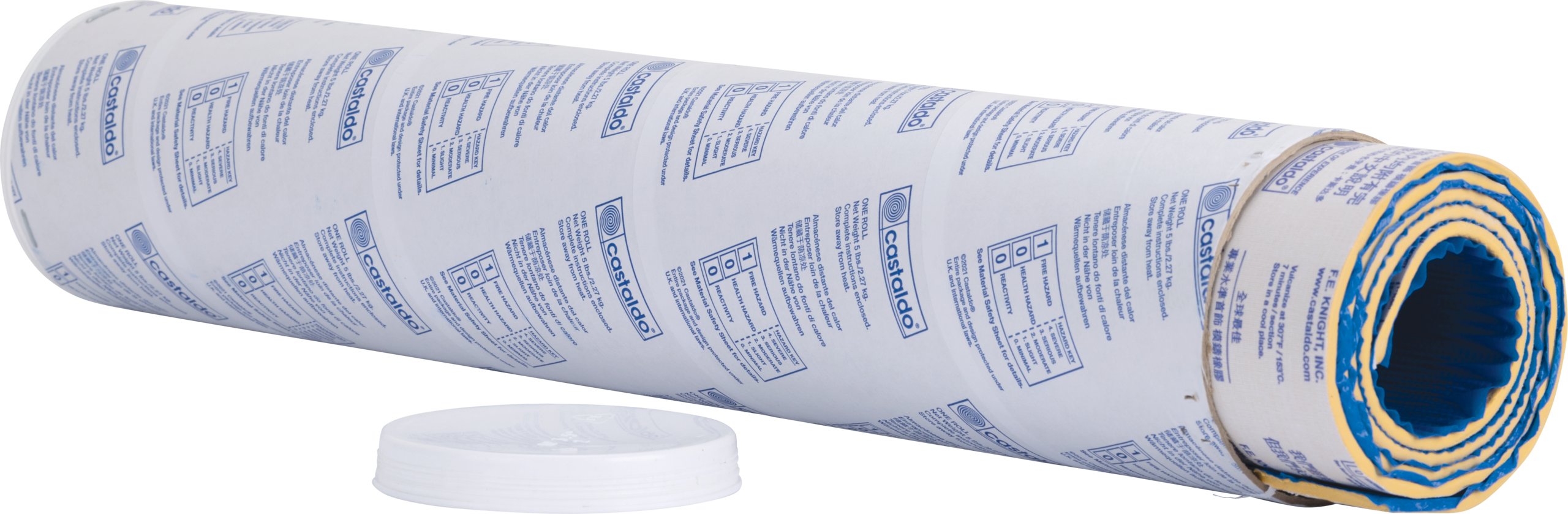 Castaldo® Natural Molding Rubber Rolls