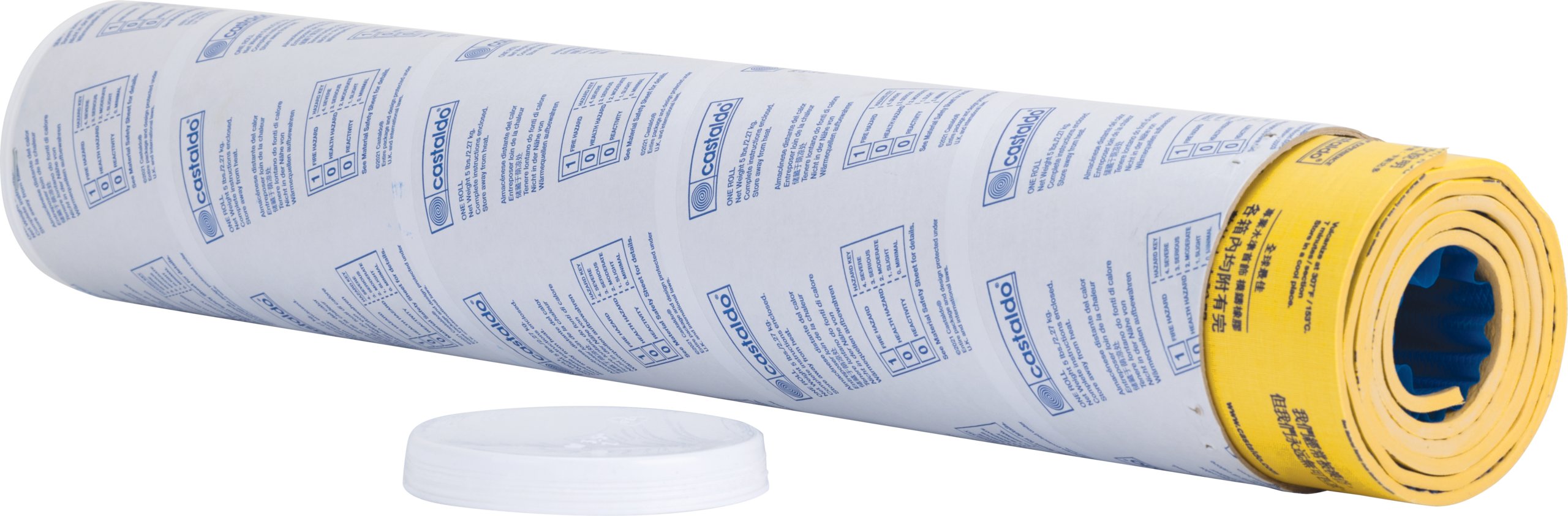 Castaldo® Natural Molding Rubber Rolls