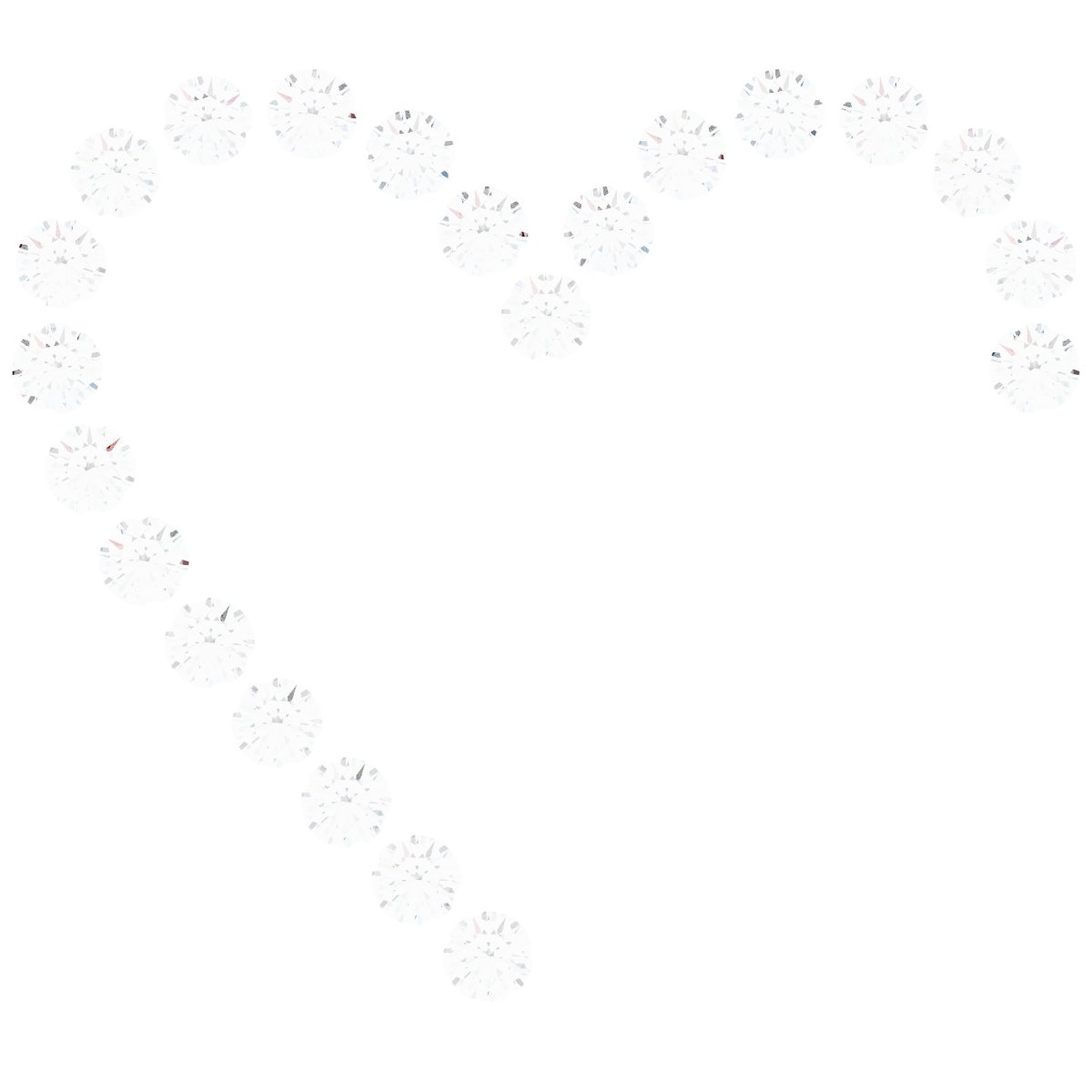 Accented Heart Charm Bail