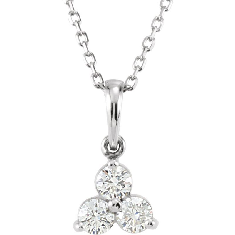 Three-Stone Necklace