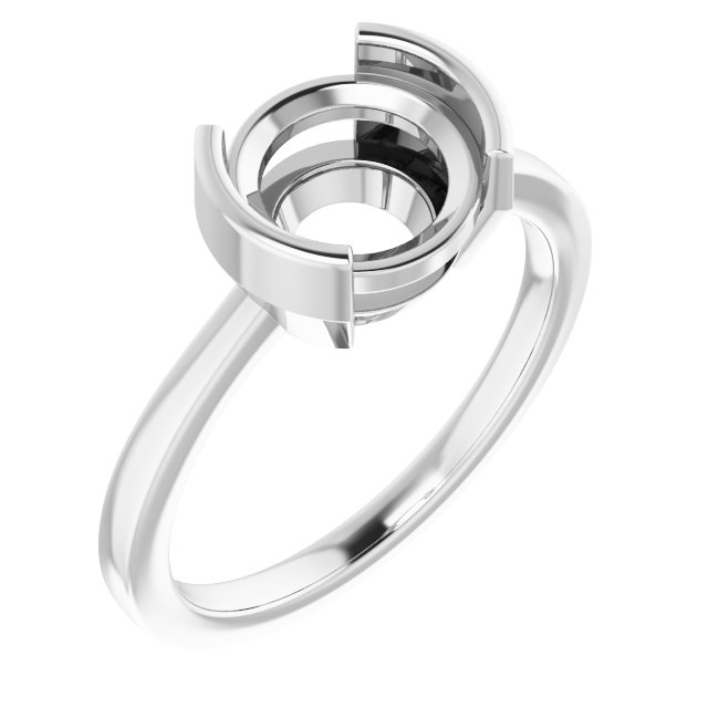 Half-Bezel Ring