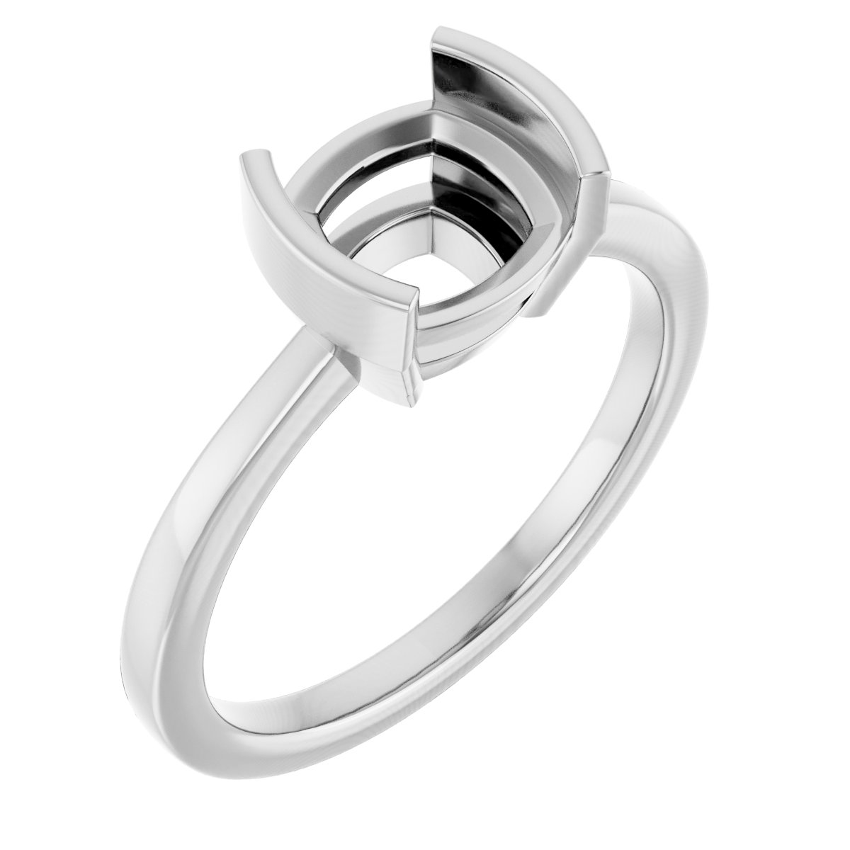 Half-Bezel Ring