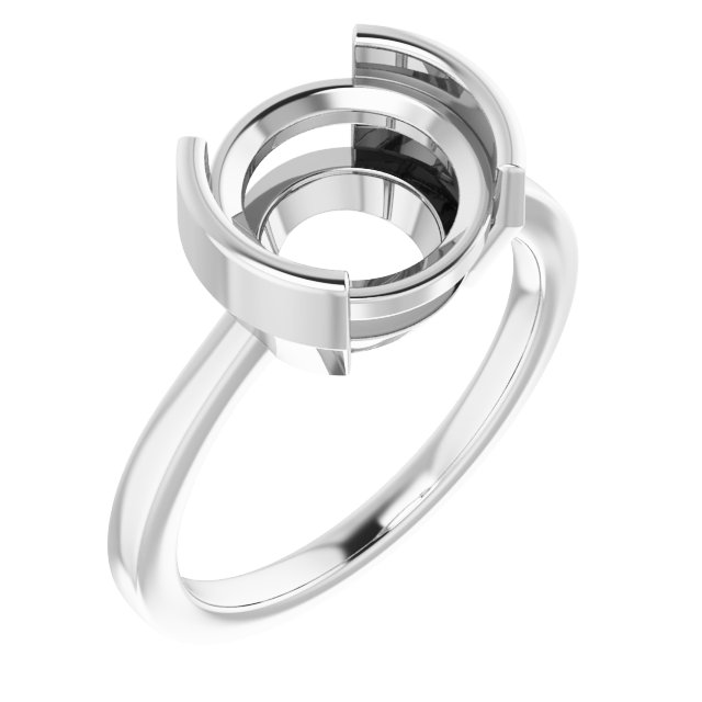 Half-Bezel Ring