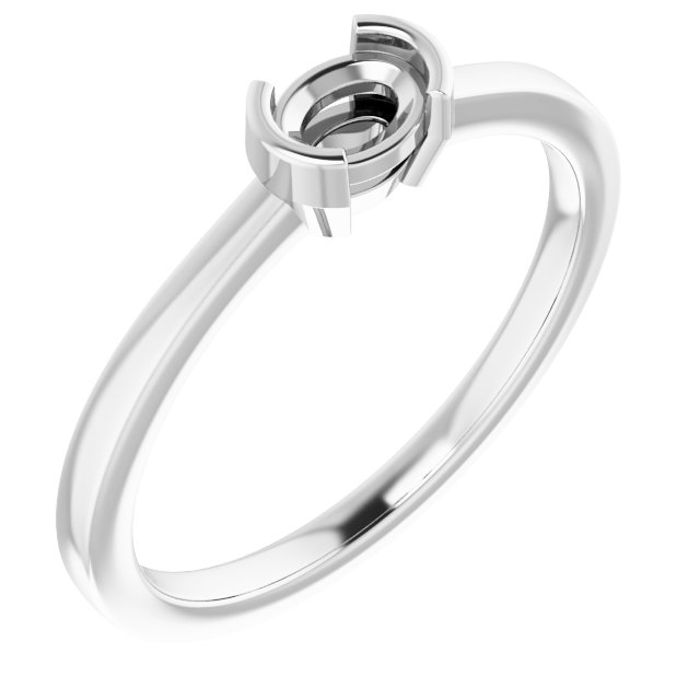 Half-Bezel Ring
