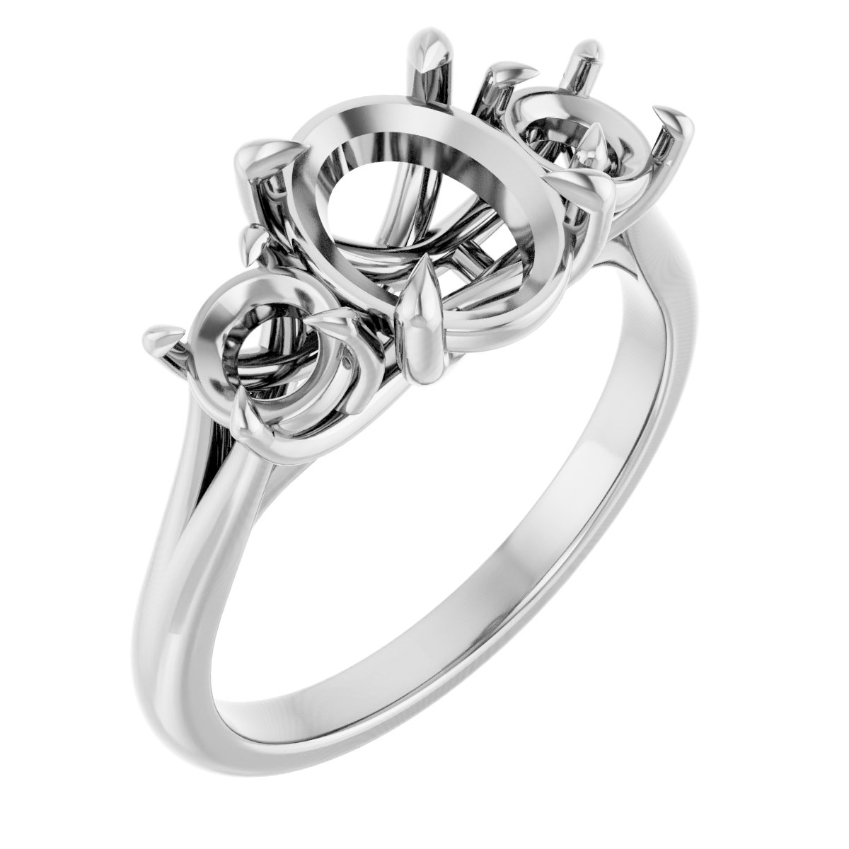 Three-Stone Engagement Ring