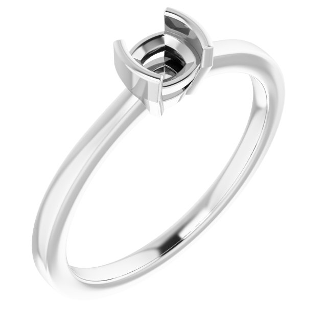 Half-Bezel Ring