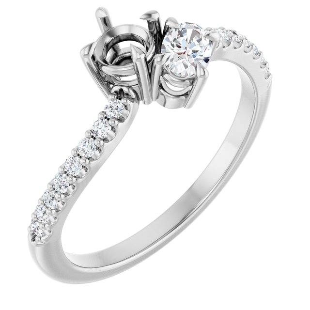14k White Gold