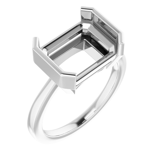 Half-Bezel Ring