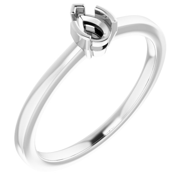 Half-Bezel Ring