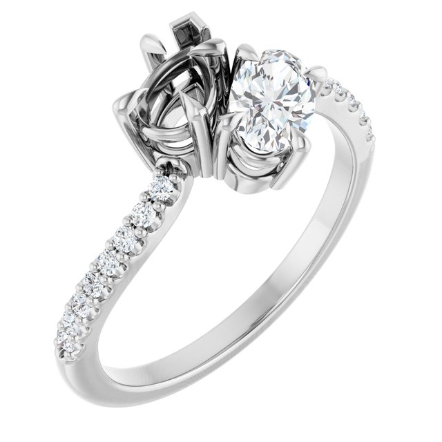 14k White Gold