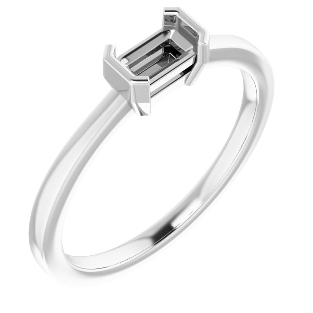 Half-Bezel Ring
