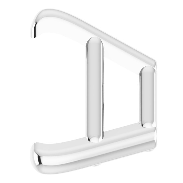 Triangle 3-Prong Earring Setting