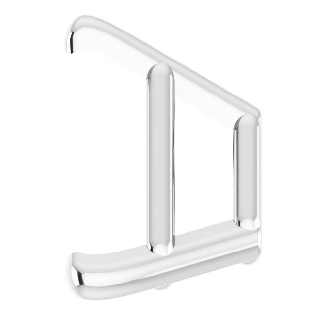 Triangle 3-Prong Earring Setting