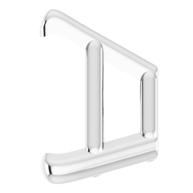 Triangle 3-Prong Earring Setting