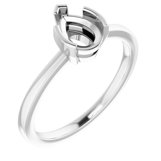 Half-Bezel Ring