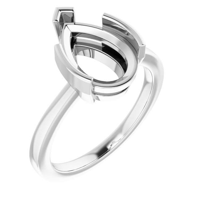 Half-Bezel Ring