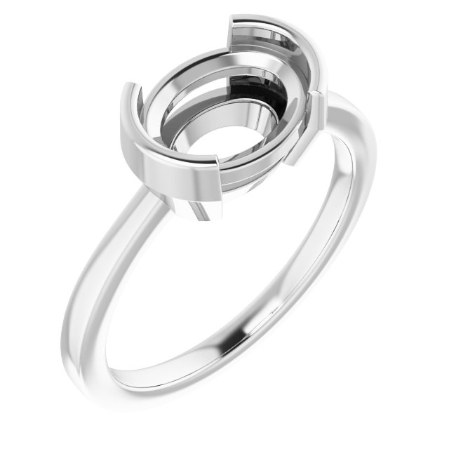 Half-Bezel Ring
