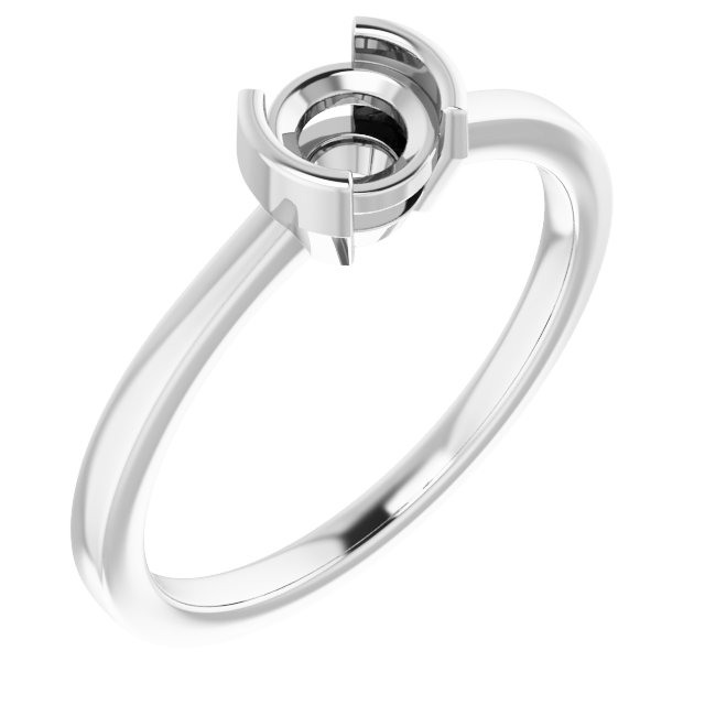 Half-Bezel Ring