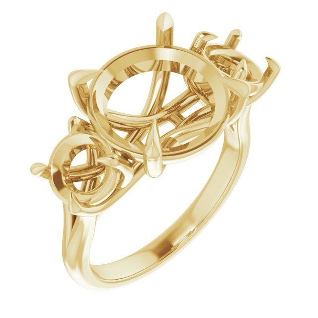 Three-Stone Engagement Ring
