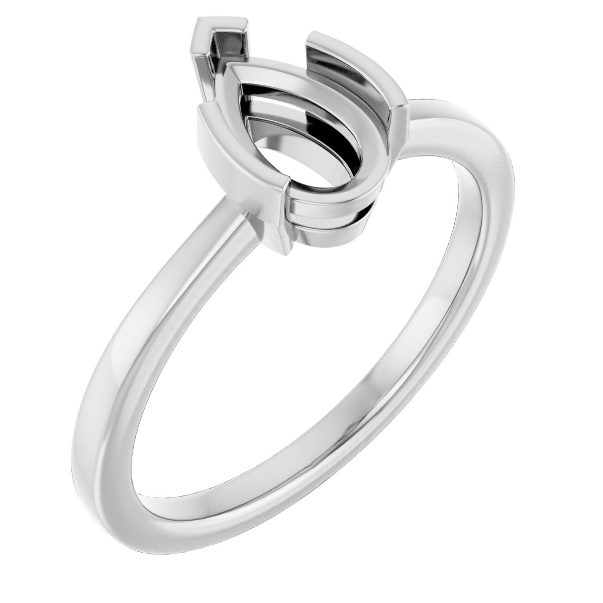 Half-Bezel Ring