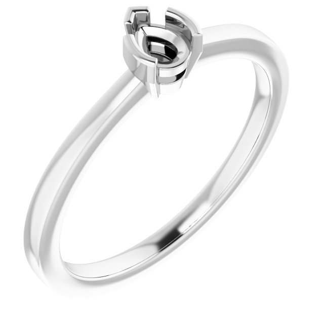 Half-Bezel Ring