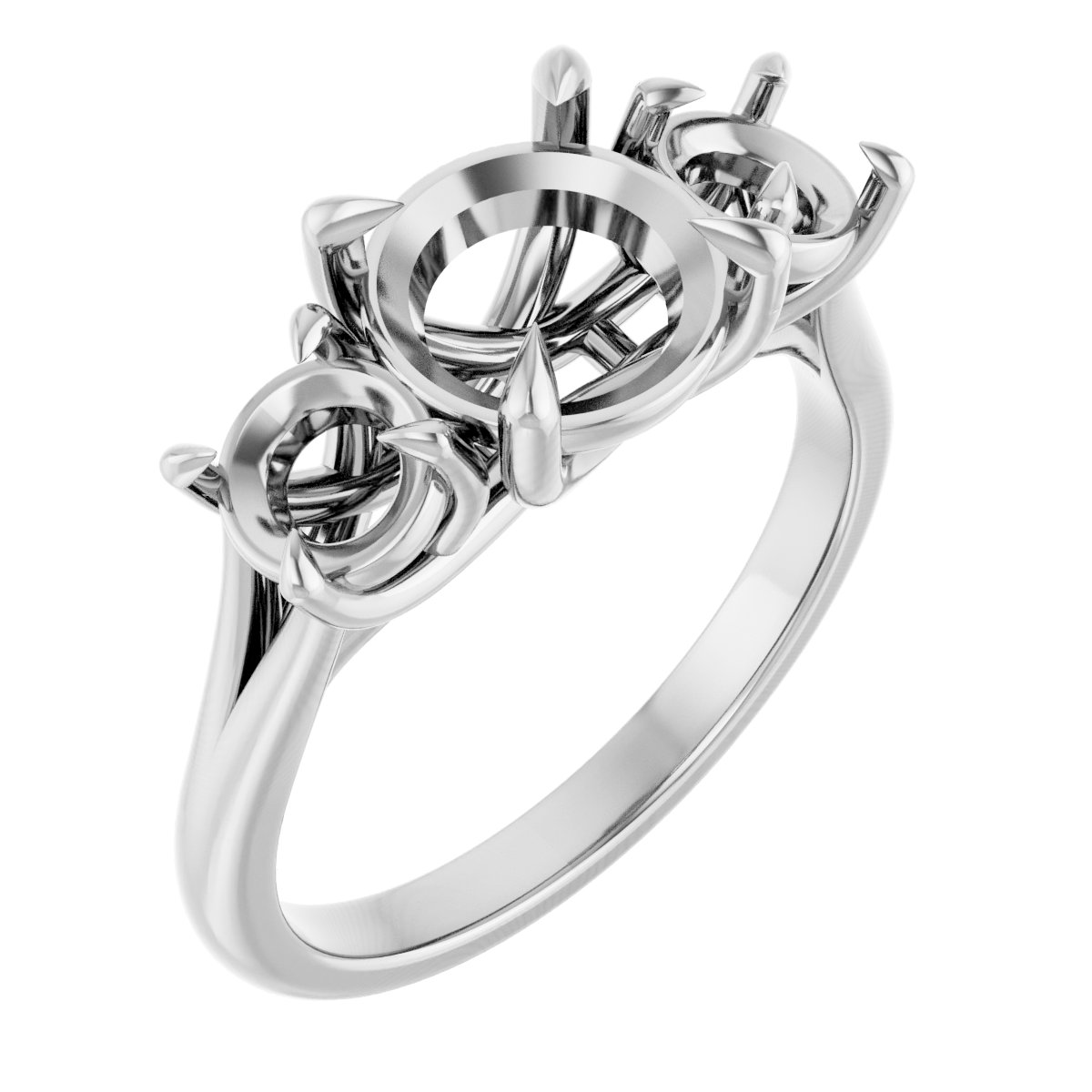 Three-Stone Engagement Ring