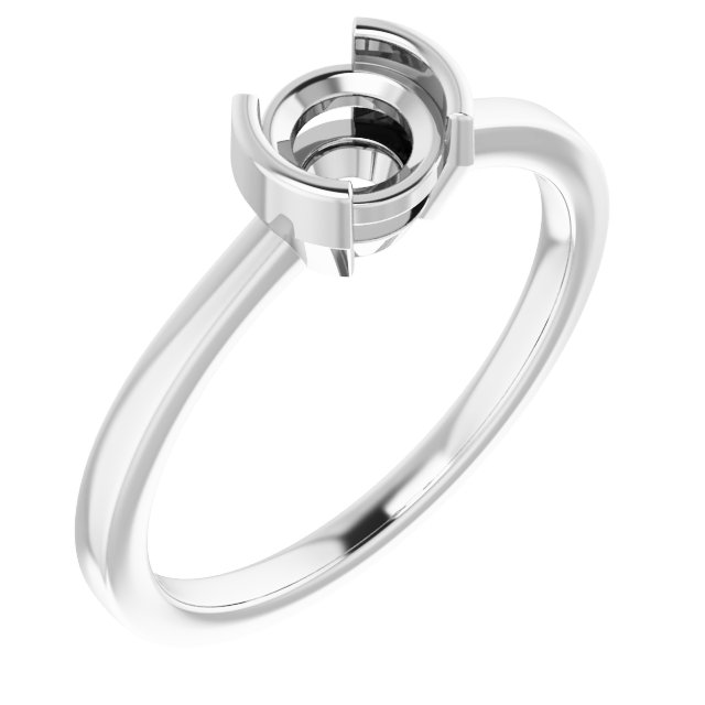 Half-Bezel Ring