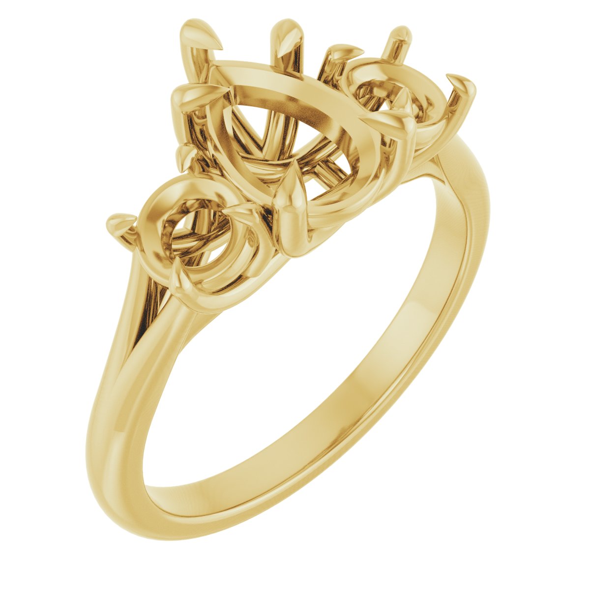 Three-Stone Engagement Ring