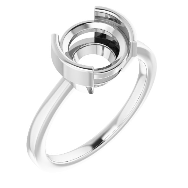 Half-Bezel Ring