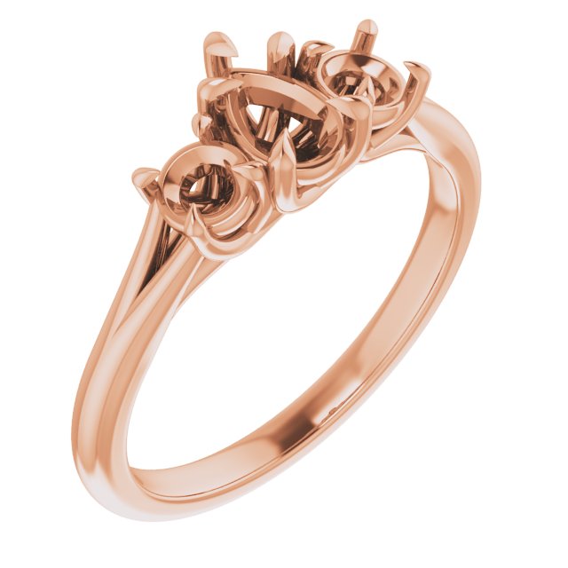 Three-Stone Engagement Ring