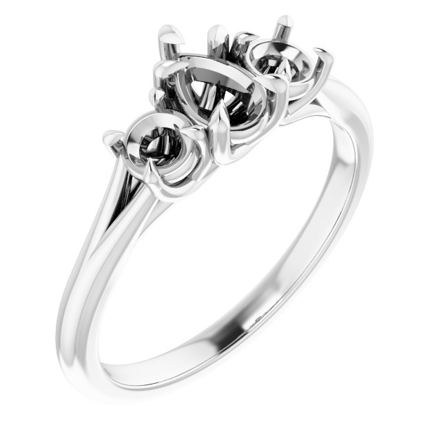 Three-Stone Engagement Ring