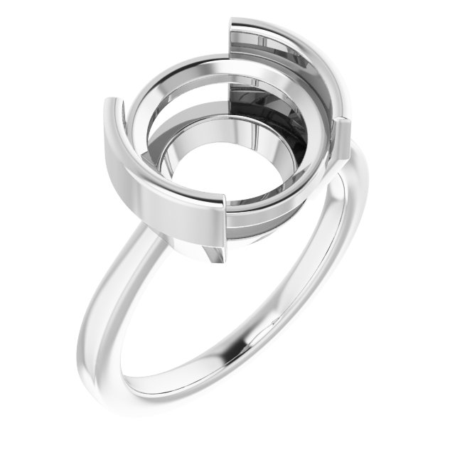 Half-Bezel Ring