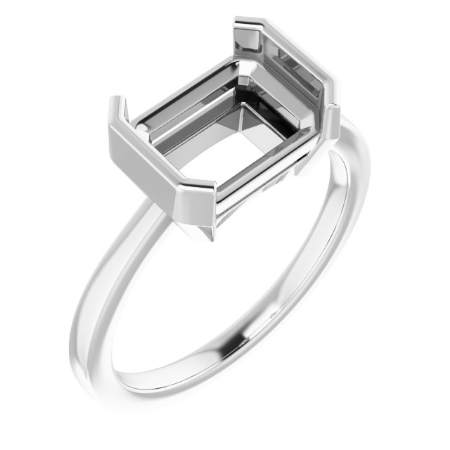 Half-Bezel Ring