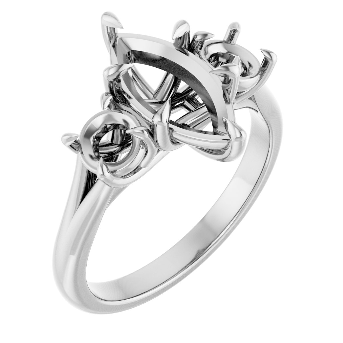 Three-Stone Engagement Ring