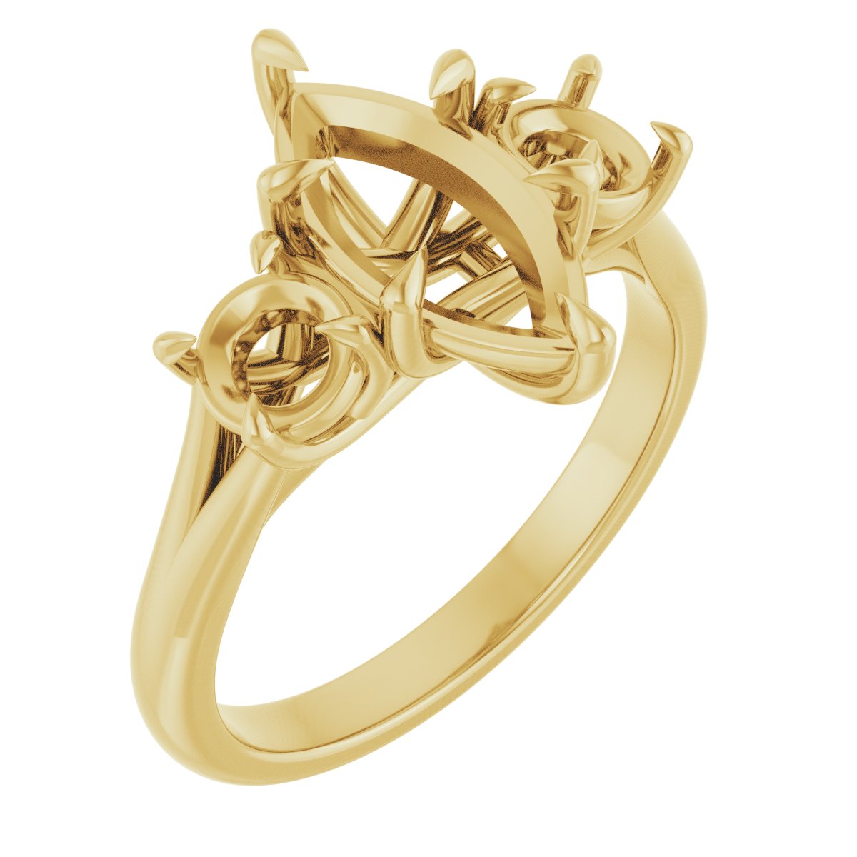 Three-Stone Engagement Ring