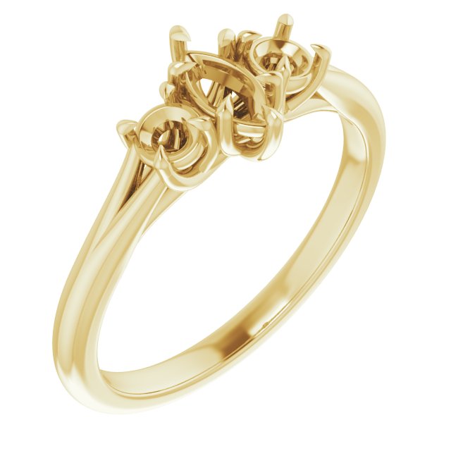 14k Yellow Gold